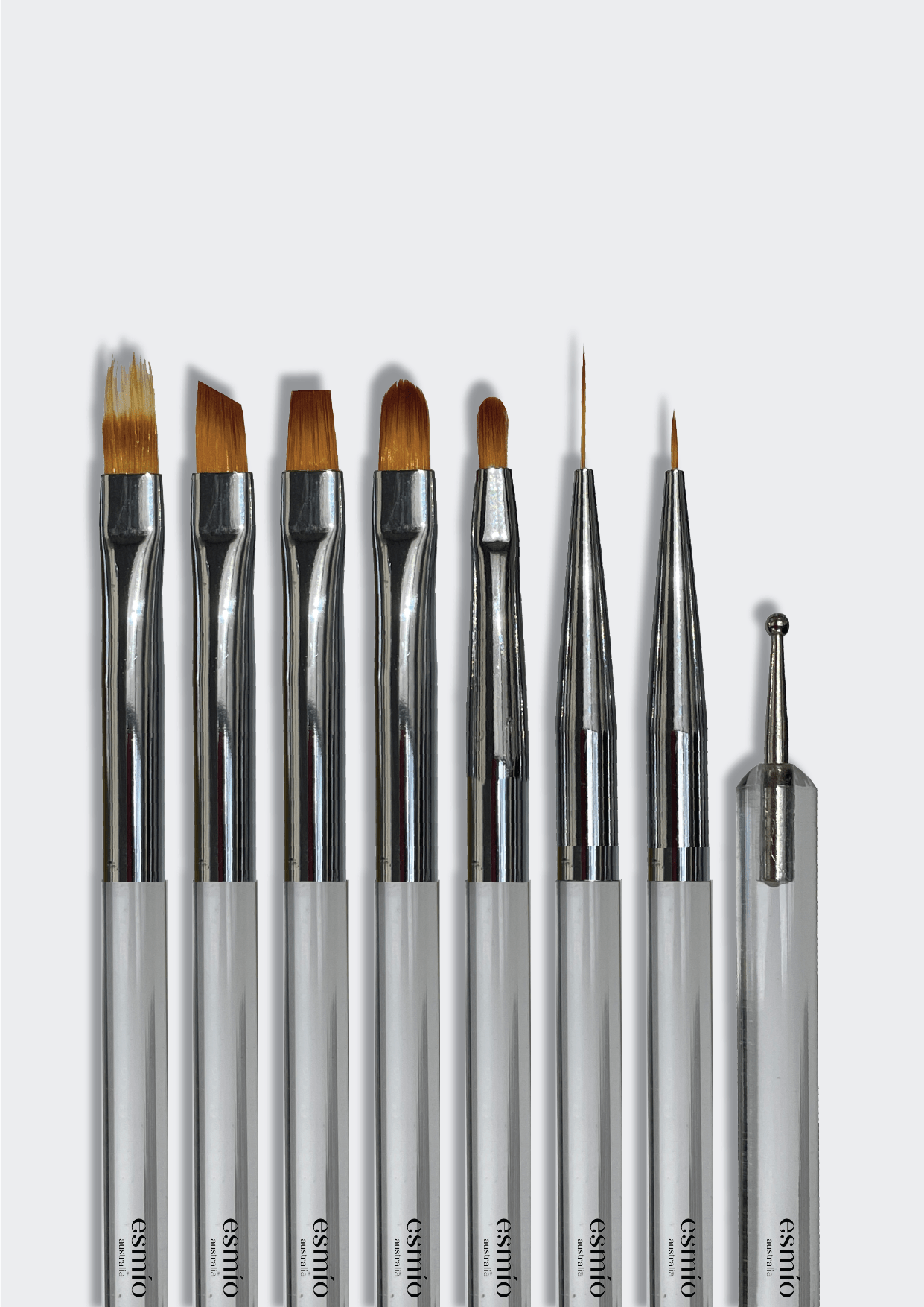 Types of nail art brushes and what you can do with them