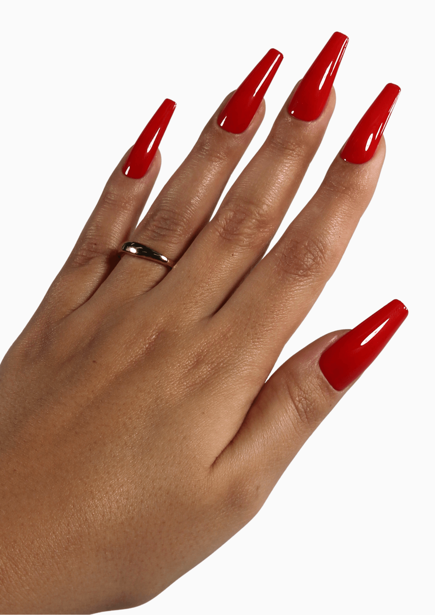 Long Coffin Soft Gel Extensions