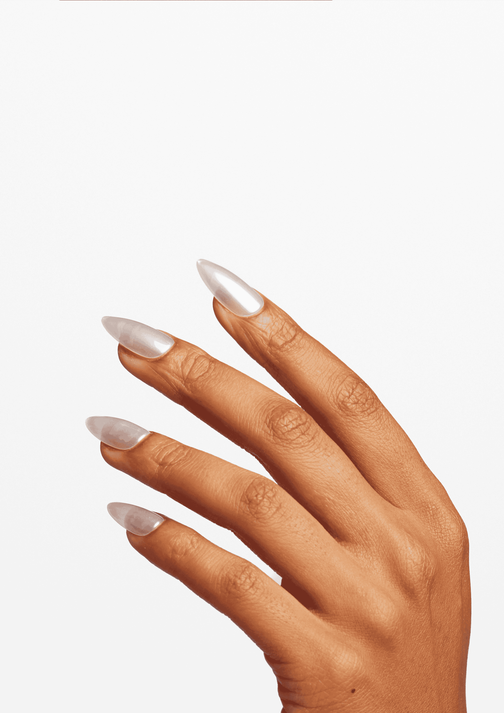 Natalie Silver Glaze - Medium Almond