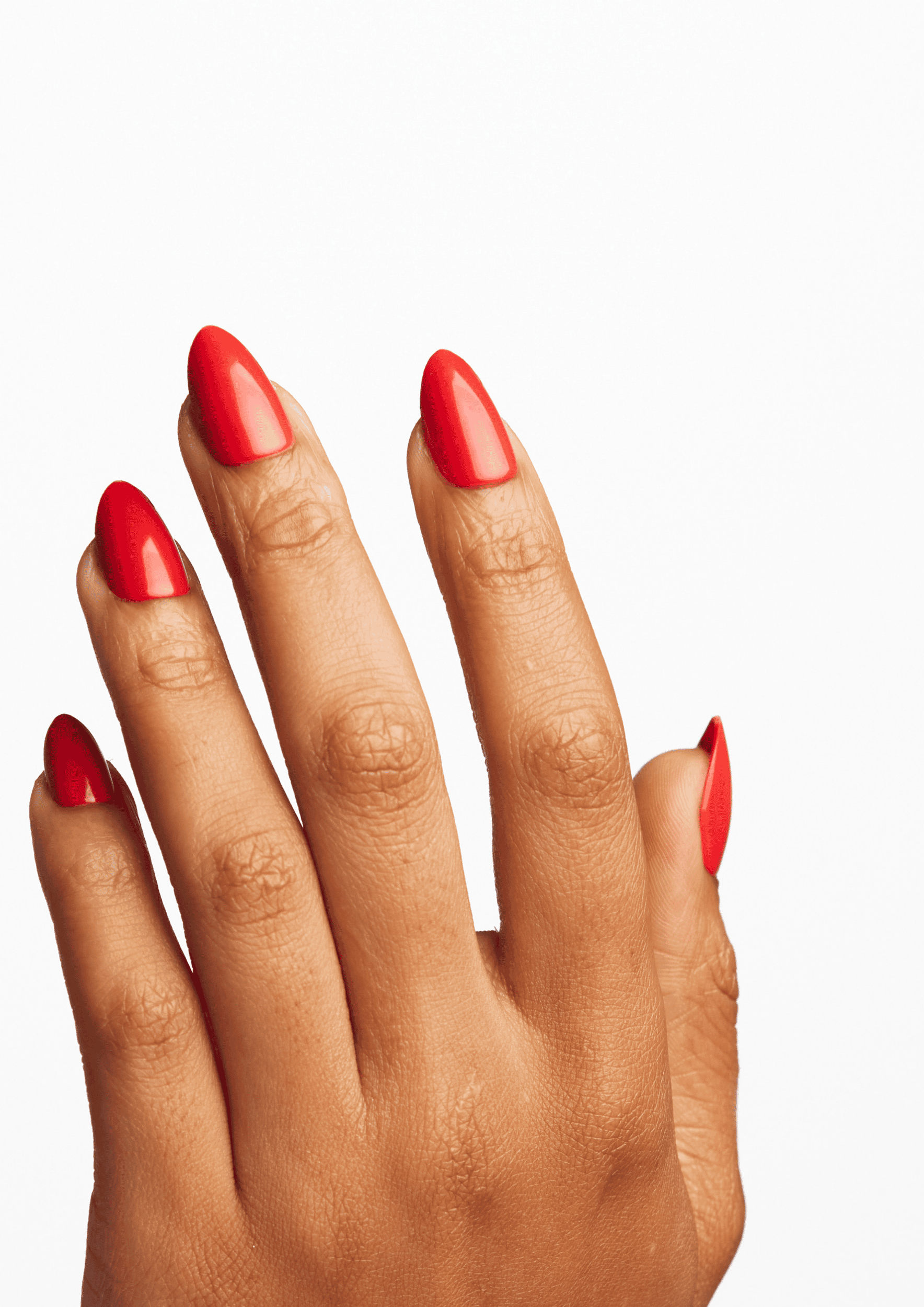 Selena Red - Short Almond