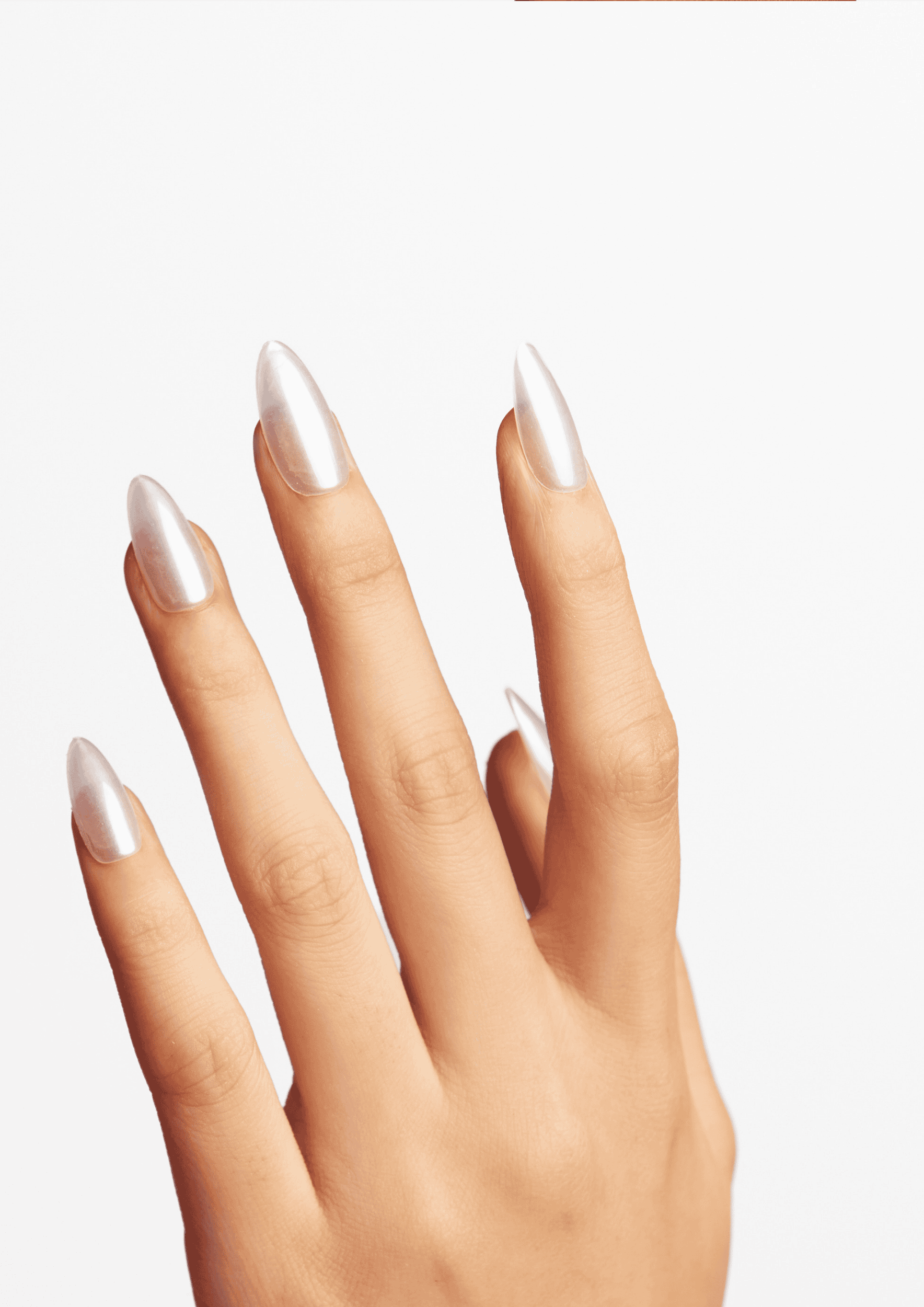 Natalie Silver Glaze - Medium Almond