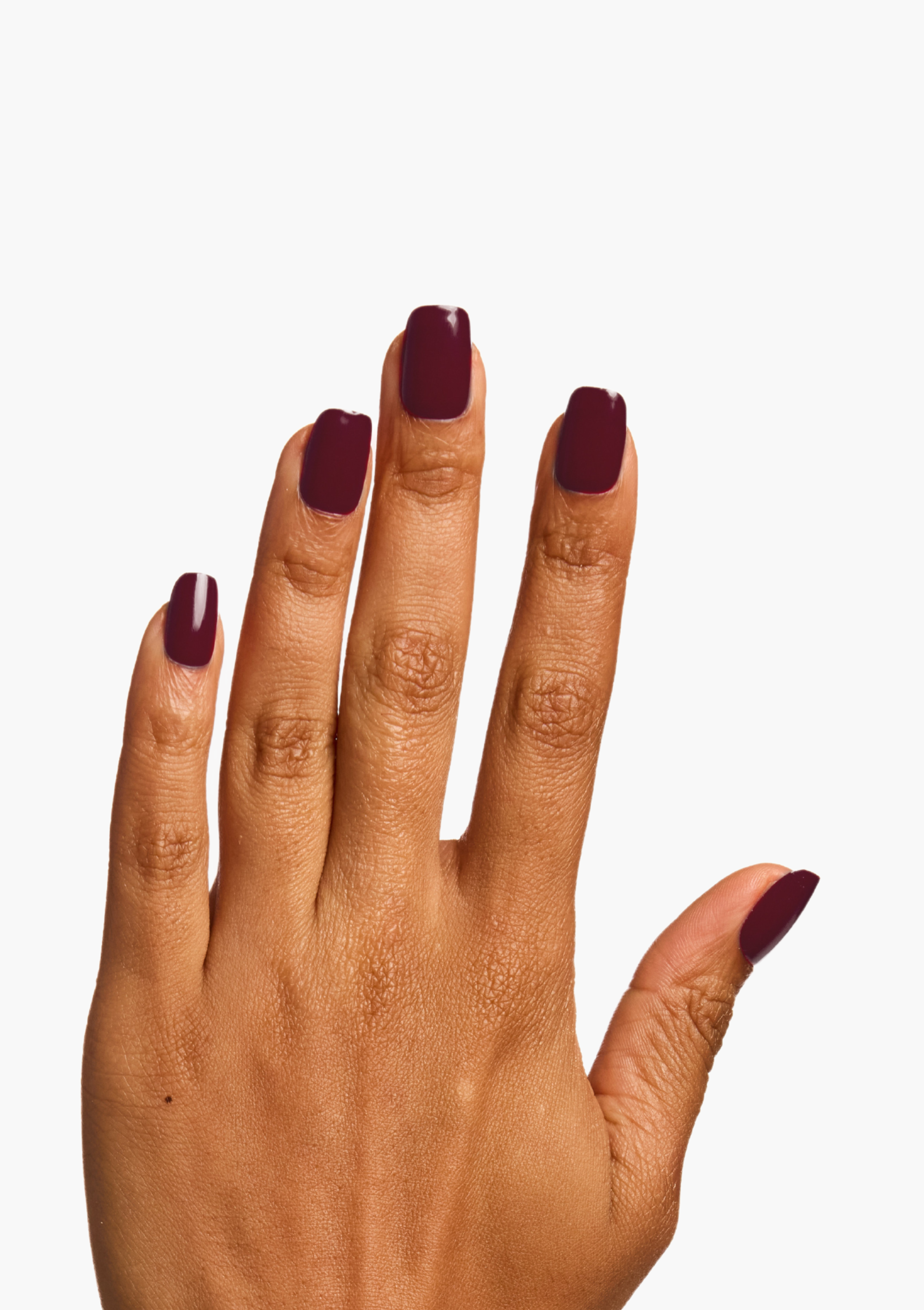 Bridget Burgundy - Extra Short Squoval