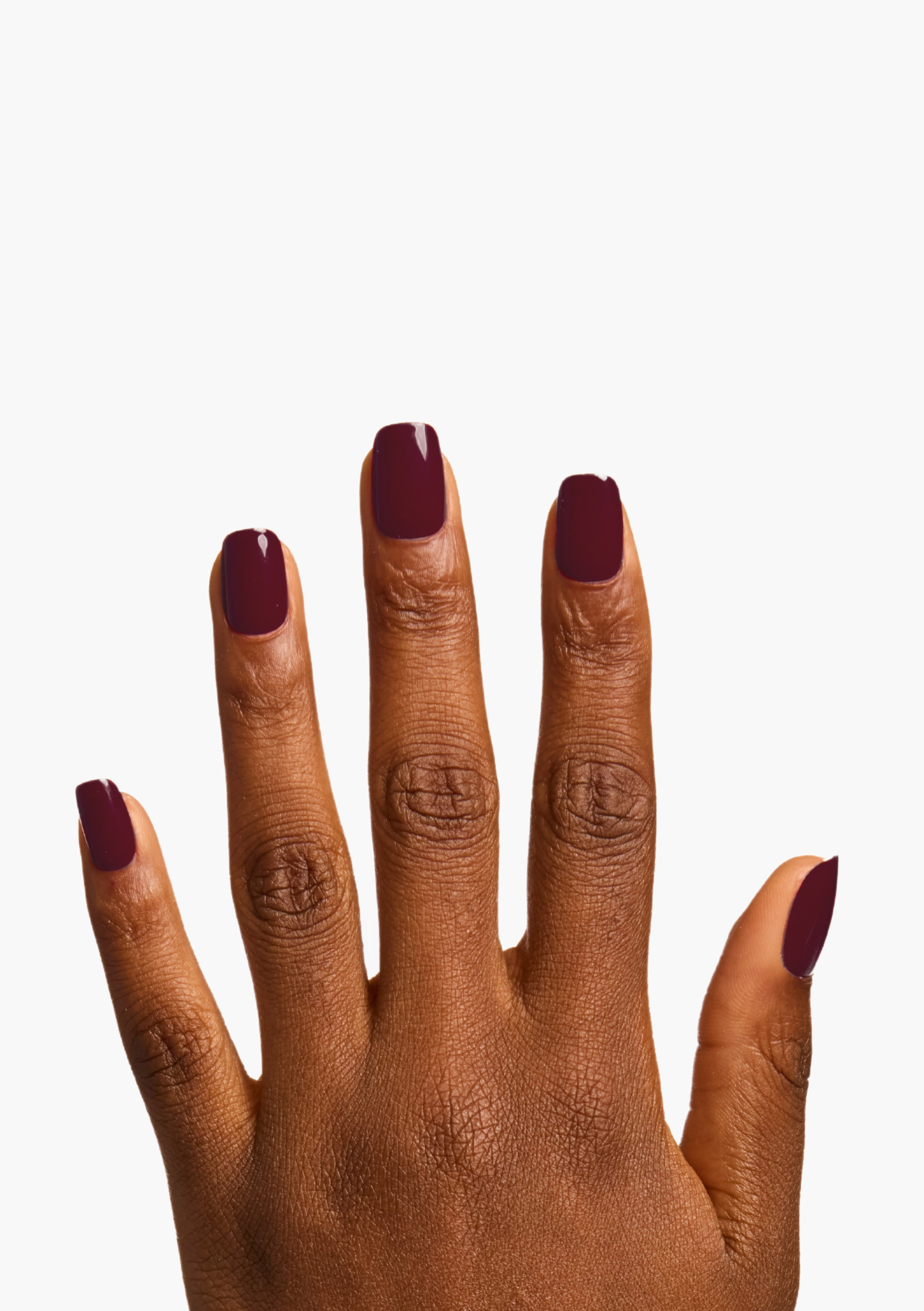 Bridget Burgundy - Extra Short Squoval