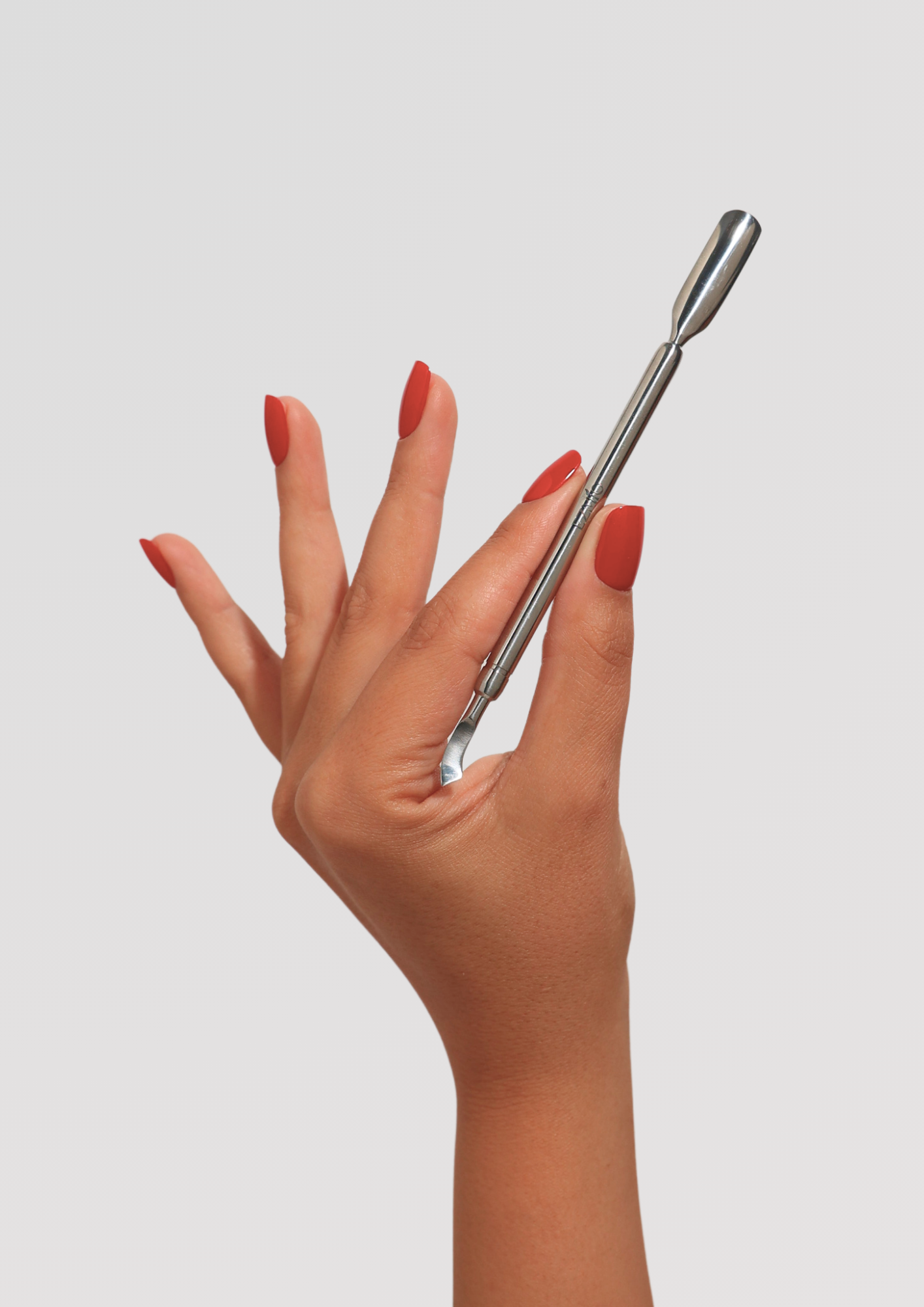 Pro Cuticle Pusher | Dual-Ended Steel Tool | Ezmio Beauty