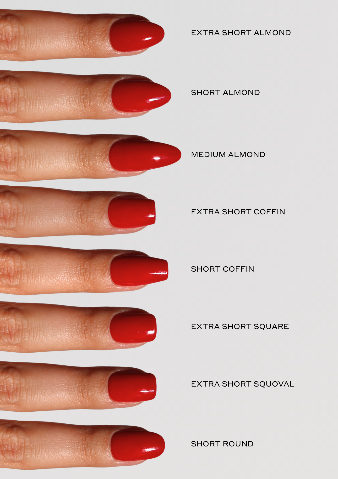 Short Round Soft Gel Extensions