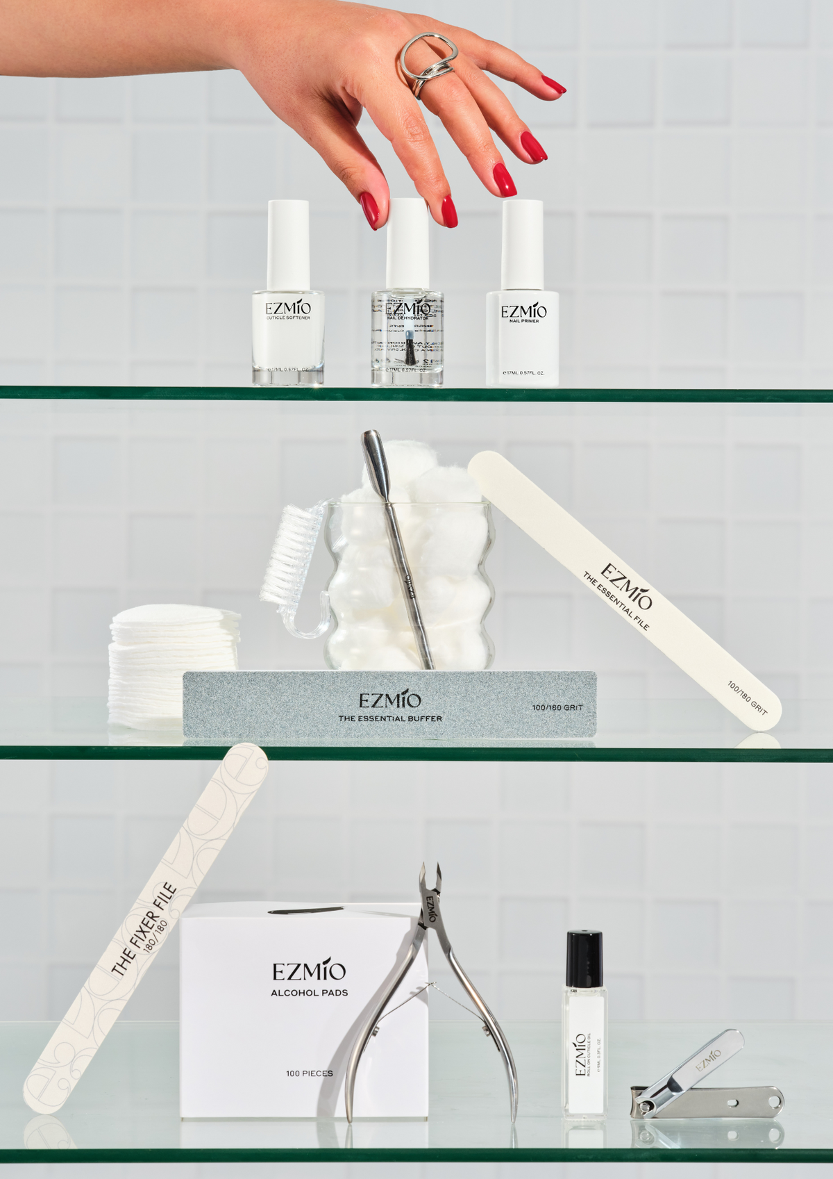 Pro Nail Prep Bundle | Perfect Base for Gel Manicure - Ezmio Beauty