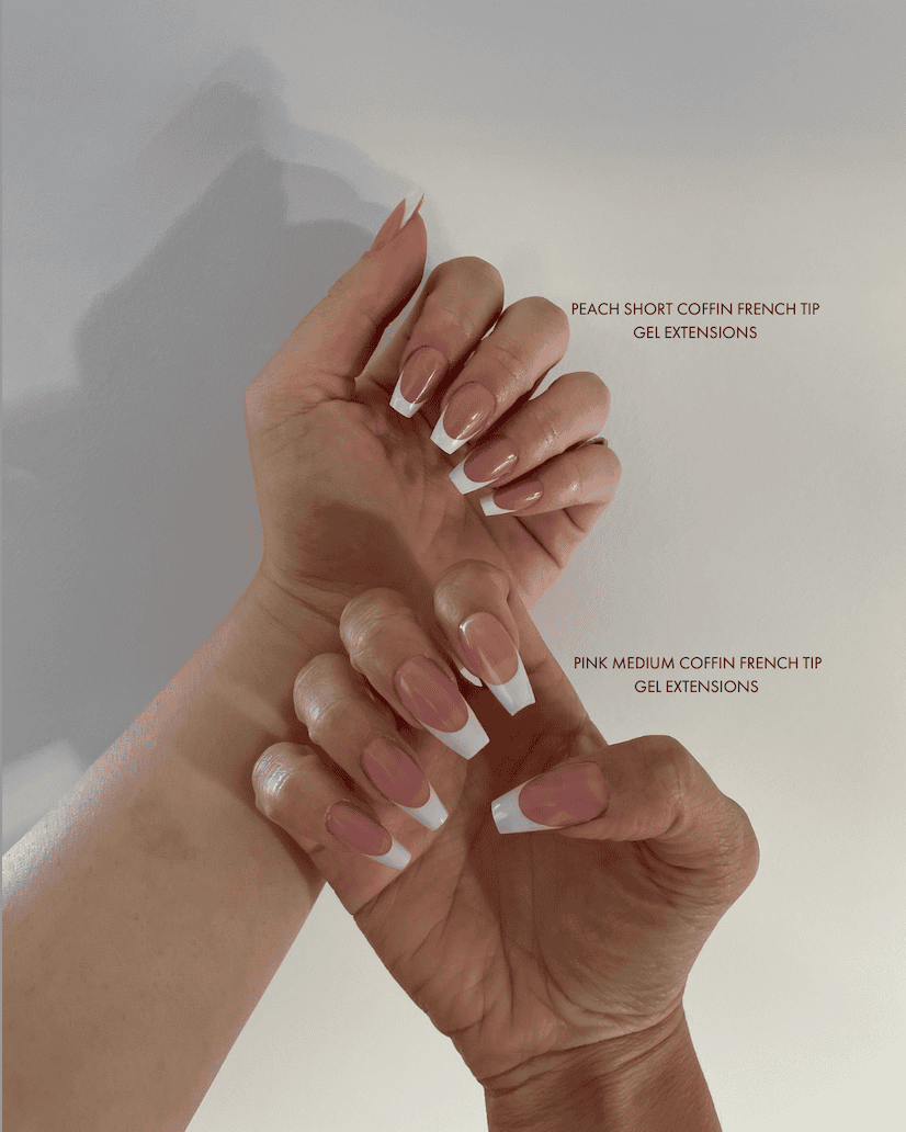 French Tip Gel Extensions Kit