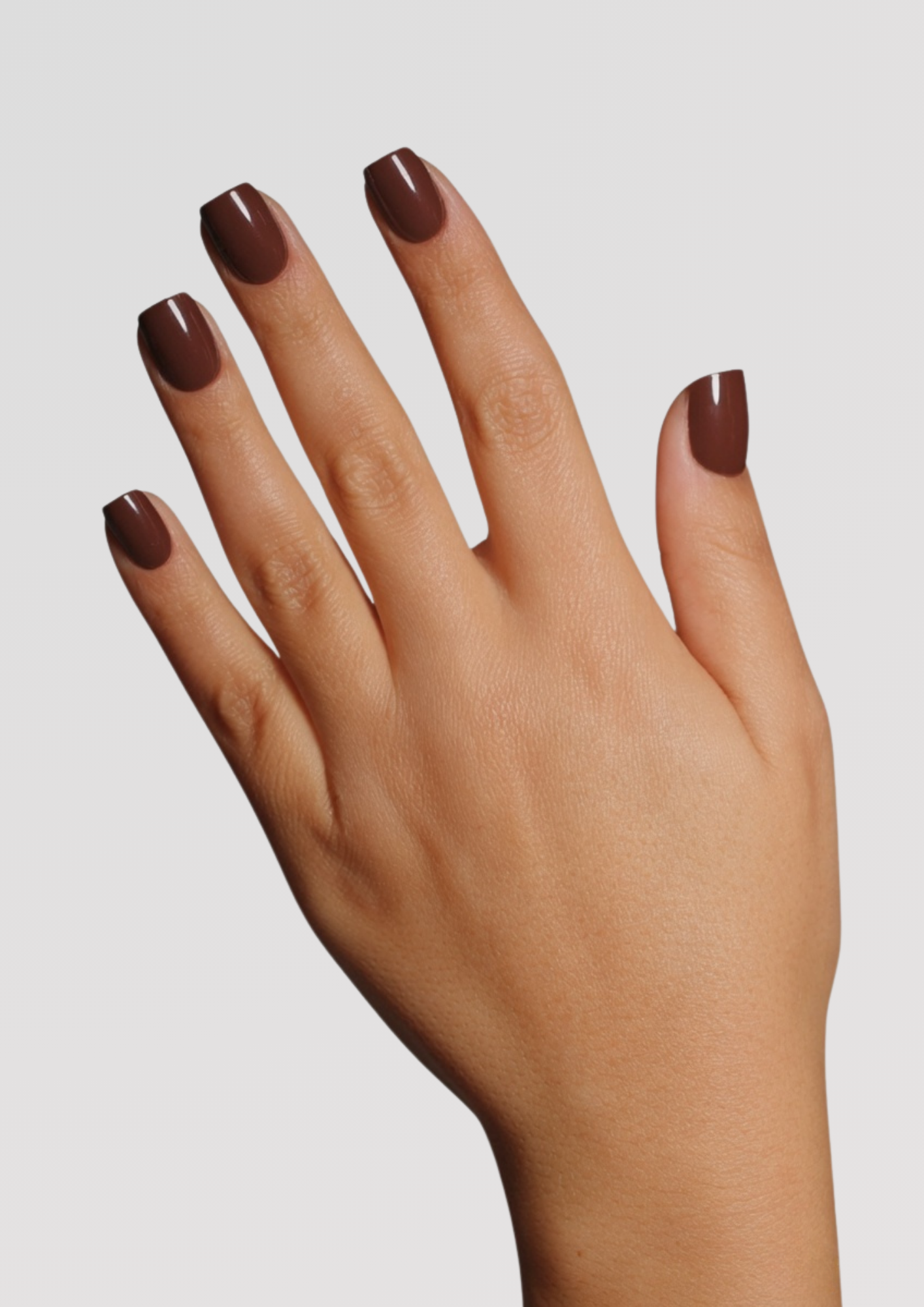 Coco Chocolate - Short Square | Press On Nails