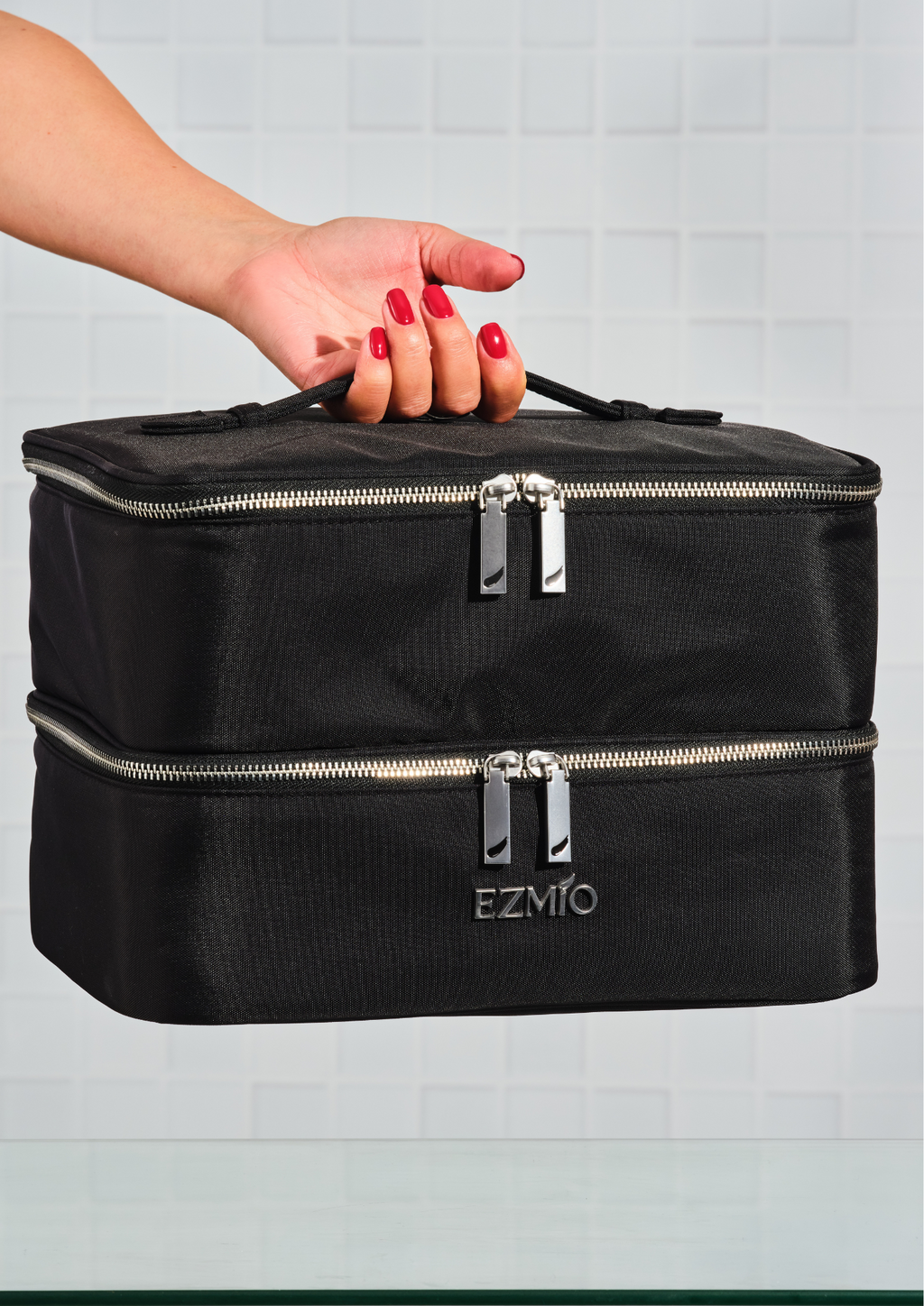 Pro Nail Storage Bag | Holds 48 Polishes | Ezmio Beauty