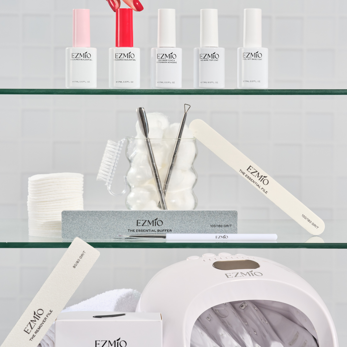 Essential Builder Gel Nail Kit | All Tools Included | Ezmio Beauty