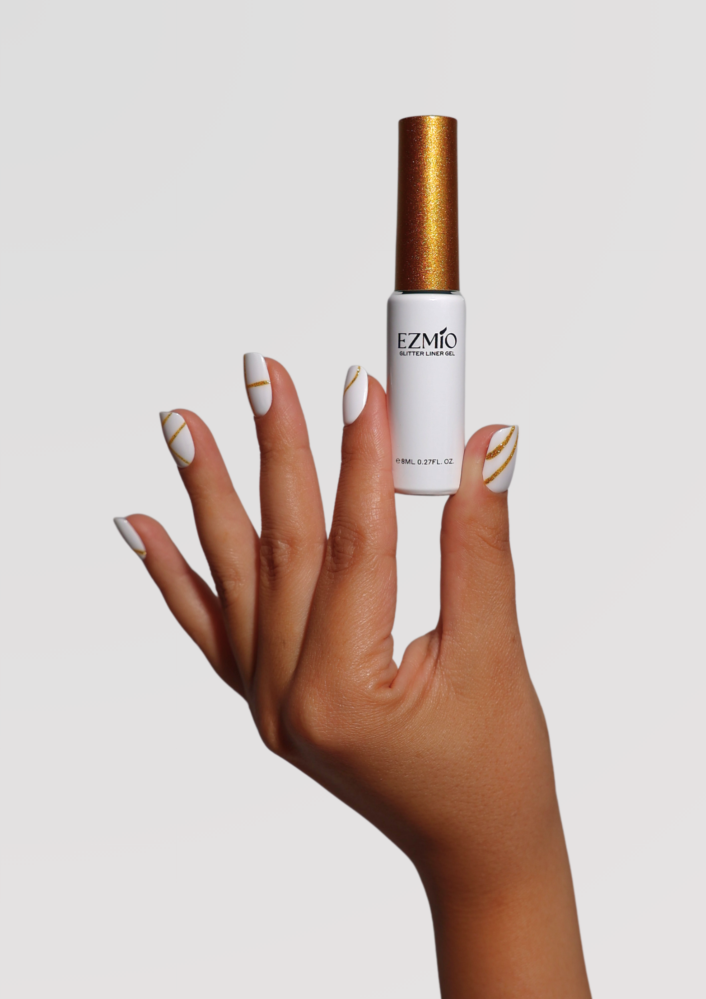 Gold Glitter Liner Gel