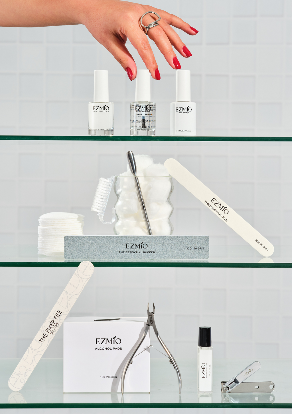 Pro Nail Prep Bundle | Perfect Base for Gel Manicure - Ezmio Beauty