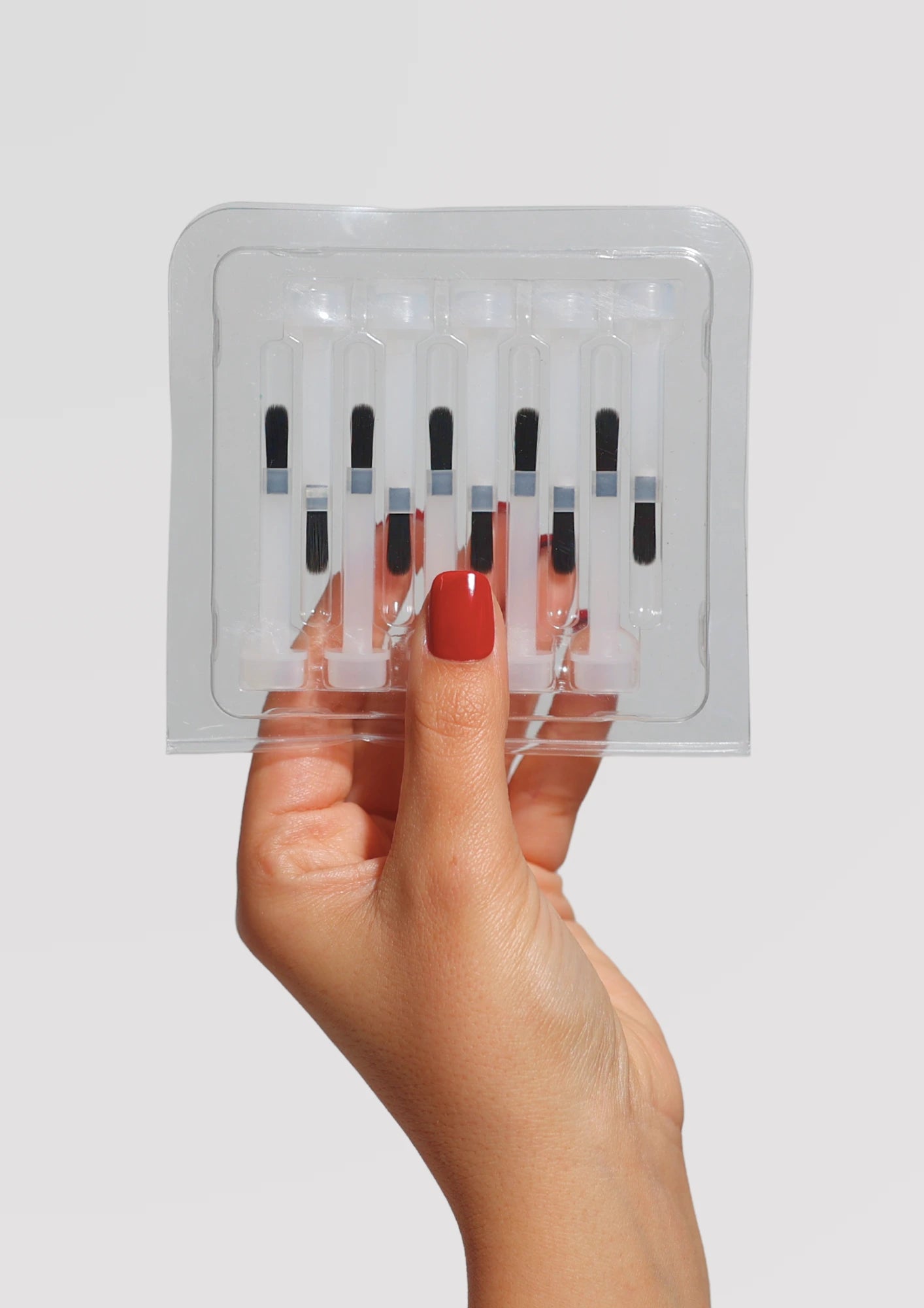 Round Tip Gel Polish Brushes - Pack of 10