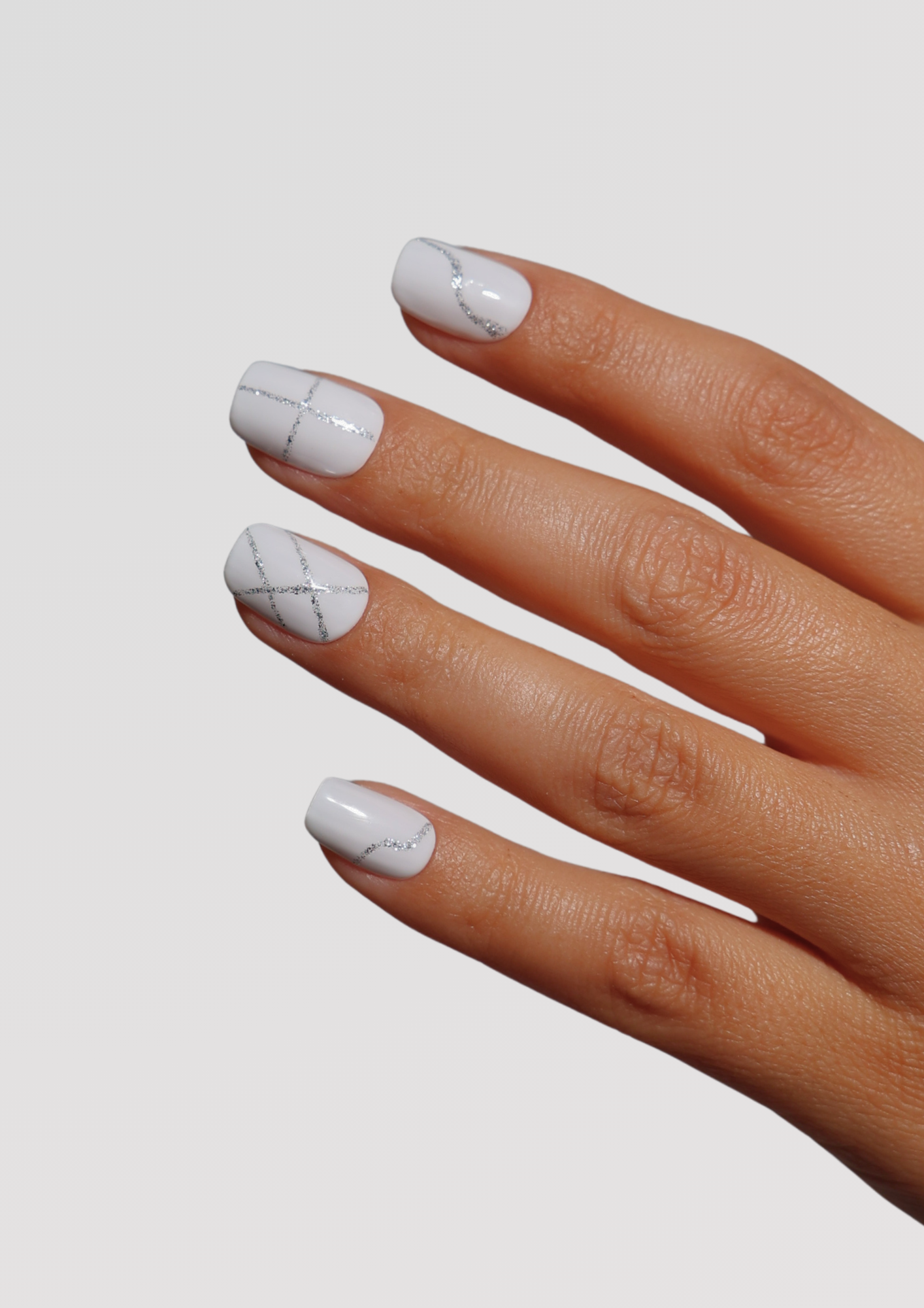 Silver Glitter Liner Gel