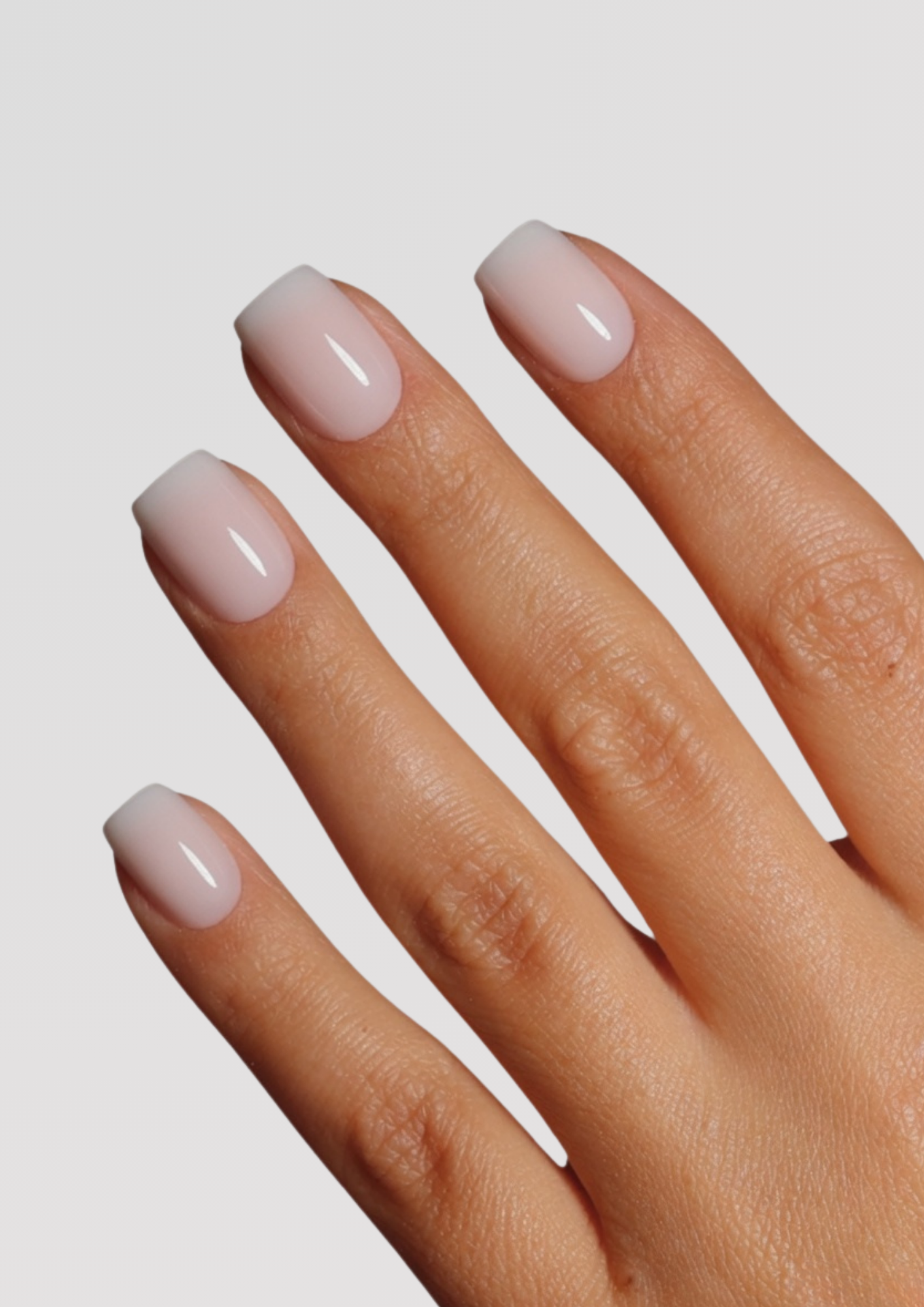 Cassie Coconut - Short Square | Press On Nails