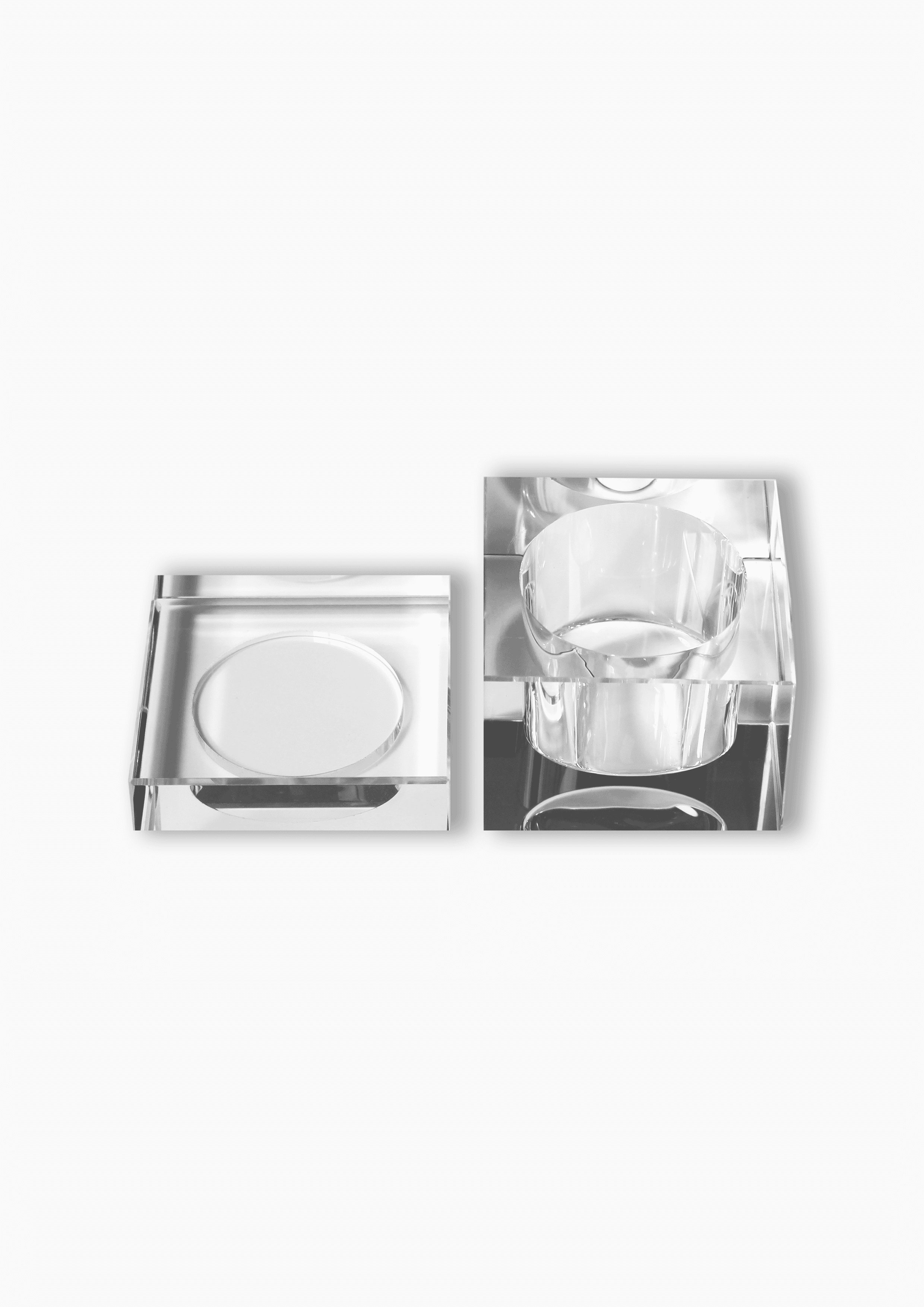 Glass Dappen Dish